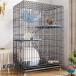 2024 кошка для клетка большой много голова .. сборка легко складывается тип уборка легко кошка для мера compact высота не ржавеет домик для кошек 