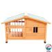 одна сторона с откидной крышей из дерева собака house l. починка простой & "дышит" * натуральное дерево использование одна сторона открывающийся и закрывающийся крыша. собачья конура l удобный . love собака. private пространство легкий в использовании рекомендация 