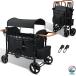  коляска 4 посадочных мест коляска - Wagon 4 . для - twin Cart на крыше установлен уличный Wagon много человек для Carry складной комбинированный - движение . детский сад уход за детьми .