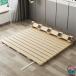  кровать с решетчатым основанием одиночный раскладушка futon. внизу ... крепкий натуральное дерево сворачивающийся кроватная рама "дышит" предотвращение скольжения имеется roll кровать с решетчатым основанием платформа из деревянных планок коврик легкий ko