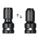 �C���p�N�g�����` 1/2(12.7mm) �ϊ� 6.35mm�Z�p�� �Q�Z�b�g �\�P�b�g�A�_�v�^�[  �Z�p�r�b�g �֘A�摜5