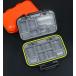  рыбалка кейс рыбалка мелкие вещи кейс для хранения водонепроницаемый 12 koma кнопка открытый модель ( orange )