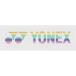 Yonex( Yonex ) AC1581P 011 теннис аксессуары край защита 5 1 минут белый 24FW