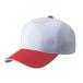 ZETT( Z ) american back mesh Baseball cap BH167 baseball white / red 14SS