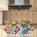�^�C���V�[�� �k���� �ǎ��V�[�g �E�H�[���X�e�b�J�[ �Ǐ���ȒP��t DIY��C �@���Ղ� �A�����W ���� �� �Ƌ� �h���h�� ���ȔS�� ����ւ�