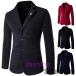  tailored jacket мужской одноцветный украшение имеется la автомобиль джентльмен одежда бизнес пальто внешний ходить на работу новый продукт casual 5XL до 