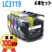 LC3119 �݊��C���N �u���U�[ 4�F�Z�b�g �C���N�J�[�g���b�W LC3119-4PK brother �p �v�����^�[�C���N �Ή��v�����^�[ MFC-J5630CDW MFC-J6583 MFC-J6980CDW