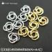 [ есть перевод ] Triple кольцо metal очарование 2 шт. комплект серебряный | Gold примерно 13mm elegant взрослый аксессуары детали ручная работа ликвидация запасов отметка использование r7-ni