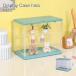 �R���N�V�����P�[�X 23.3x30x17.6cm �~���g�O���[�� hina Mint �A�N���� �t�B�M���A �f�B�X�v���C�P�[�X ���b�N �X�^�b�L���O �ςݏd�� �}�O�l�b�g�� 29029