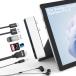 Surface Pro 9 hub 4K HDMI, USB-C Thunerbolt 4 ( video + data +100W PD charge ), 2xUSB3.0