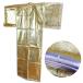  кимоно Kirakira Gold серебряный двусторонний надеты сток Gold костюм костюм вечеринка маскарадный костюм Halloween dono sama сверху sama samba .. более .
