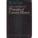 Critical and Historical Principles of Literary History