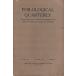 Philological Quarterly : Volume XIX October 1940 Number 4