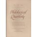 Philological Quarterly : Volume L July 1971 Number 3