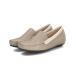 heal me heel mi- lady's driving shoes low repulsion + height repulsion cushion slip-on shoes moccasin 123300 oak / combination 