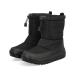 sesentase center женский боа имеется стеганое полотно winter ботинки водонепроницаемый стекло волокно сочетание подошва широкий защищающий от холода теплый боа подкладка 250515 черный 