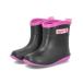 mozmoz Kids влагостойкая обувь совершенно водонепроницаемый сапоги резиновые сапоги MZ-8207 EC черный розовый 