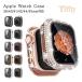 [Tiffty] Apple часы покрытие Kirakira 10 8 7 6 5 4 Apple Watch кейс SE симпатичный 46mm 45mm 44mm 41mm 42mm 40mm 38mm все защита женский симпатичный 