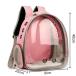  наличие один .! последний. один пункт! космический корабль Capsule type прозрачный для домашних животных .... рюкзак [PINK]