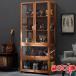  фигурка полки кейс для коллекции стеклянный кейс фигурка кейс витрина коллекция шкаф стеклянный кейс полки натуральный бамбук рама витрина korek