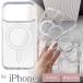 iPhone17 iPhone16 15 14 13 Plus Pro ProMax 16e Air �P�[�X Magsafe�Ή� �N���A ���� �A�N���� �n�[�htype �}�O�Z�[�t ���C�����X�[�d ������� �X�}�z�P�[�X