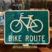  load автограф BIKE ROUTE B велосипед специальный дорога дорога опознавательный знак подлинный товар North America смешанные товары импорт смешанные товары California metal автограф E58