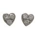 серьги Pt900( платина ) бриллиант 0.410/0.410ct Heart б/у произведена отделка бесплатная доставка ломбард лот 
