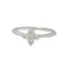MIKIMOTO Mikimoto кольцо кольцо K18WG( белое золото ) бриллиант 0.21ct [ полный размер ]9 номер с коробкой б/у бесплатная доставка ломбард лот 