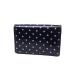 Cath kidston Cath Kidston card-case PVC cotton navy series polka dot used pawnshop exhibition 