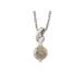  колье Pt850/Pt900( платина ) Brown бриллиант 1.003ct цепь длина [ полный размер ]37.9/42cm б/у бесплатная доставка ломбард лот 