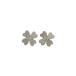 Folli Follie Folli Follie серьги K18WG( белое золото ) бриллиант 0.04/0.04ct б/у произведена отделка бесплатная доставка ломбард лот 