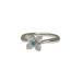  кольцо кольцо Pt900( платина ) уход бриллиант 0.06* бриллиант 0.47ct [ полный размер ]10 номер цветок цветок б/у произведена отделка бесплатная доставка ломбард лот 
