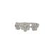  кольцо кольцо K18WG( белое золото ) бриллиант 0.85ct [ полный размер ]10 номер цветок цветок б/у бесплатная доставка ломбард лот 