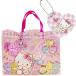  бассейн сумка Hello Kitty вставка есть прямоугольник Sanrio герой пляж сумка высота волна klieito купальный костюм inserting купальный костюм сумка 115727 розовый 