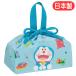 ske-ta- ланч мешочек Doraemon серебристый жевательная резинка сделано в Японии сумка для бэнто герой сумка для бэнто сумка ланч пакет ребенок мужчина девочка уход за детьми . детский сад ученик начальной школы 