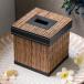  туалет to бумага кейс pa-mliti натуральный материалы примерно W 15 × D 15 × H 15 cm держатель покрытие box салфетка roll место хранения интерьер 4 квадратная форма 8423
