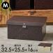  место хранения box Panda n цвет box крышка имеется M корзина корзина коробка кейс Brown натуральный натуральный материалы Asian resort смешанные товары b-117