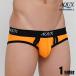  мужской бикини Brief / Axe Peephole Bikinis II "Orange" мужчина нижнее белье 