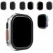 Apple Watch Ultra 2/1 �J�o�[ �ϏՌ� �P�[�X �o���p�[ TPU + �A���~ �ȒP���� ���������� �A�b�v���E�H�b�` �E���g�� 49mm �y�� �t���ی�Ȃ�