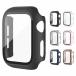 Apple Watch Series 11/10 �P�[�X �ϏՌ� �J�o�[ �����K���X �K���X�t�B�����t�� �S�ʕی� �t���ی�P�[�X �A�b�v���E�H�b�`10 42mm/46mm �P�F/�N���A �t�B����