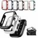 Apple Watch Series SE 2022 �P�[�X �K���X�t�B���� ��񐢑� �P�[�X �J�o�[ �S�ʕی� �t���J�o�[ �A�b�v���E�H�b�` �V���[�YSE 2022 40mm/44mm �n�[�h�P�[�X ��