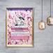  crystal искусство cosme tikI 44x64cm cosme искусство panel симпатичный искусство модный Kirakira симпатичный роскошный . бренд ask in ASK IN
