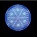 LED круглый отражатель NEO прозрачный / голубой ( синий ) 24V ( отражатель лампа ) (592565)