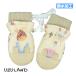 (.. пачка бесплатная доставка ) snow рукавица Kids baby ребенок девочка UZULAND обратная сторона боа теплый шнур есть перчатка 