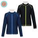 (.. пачка бесплатная доставка ) школьный купальник Rush Guard длинный рукав Kids Junior school Zip выше купальный костюм UV