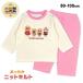 длинный рукав пижама вязаный стеганый ребенок baby Kids девочка Anpanman таблица хлопок 100%