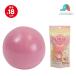  мягкость соломинка мяч розовый диаметр примерно 18cm мягкость . мяч Ikeda . промышленная компания .. пачка 