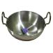 Shradha Trading Aluminium Kadai, Aluminum Indian Kadai,Indian Kadai, Cookware pan, Indian Stir Pan, Frying Pan, Size-12, Thickness 4 mm