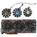 Coolerage 87mm DC12V 0.45A FDC10U12S9-C Graphics Card Cooling Fans for for ASUS ROG Strix GTX 980 1060 1070 1080 Ti RX 480 580 R9 390X Gaming GPU Fans