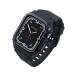 エレコム Apple Watch (アップルウォッチ) ケース バンパー バンド一体型 41mm [Apple Watch 8 7 対応] ZEROSHOCK 耐衝撃 衝撃吸収 米軍MIL規格 ECG機能 心電図